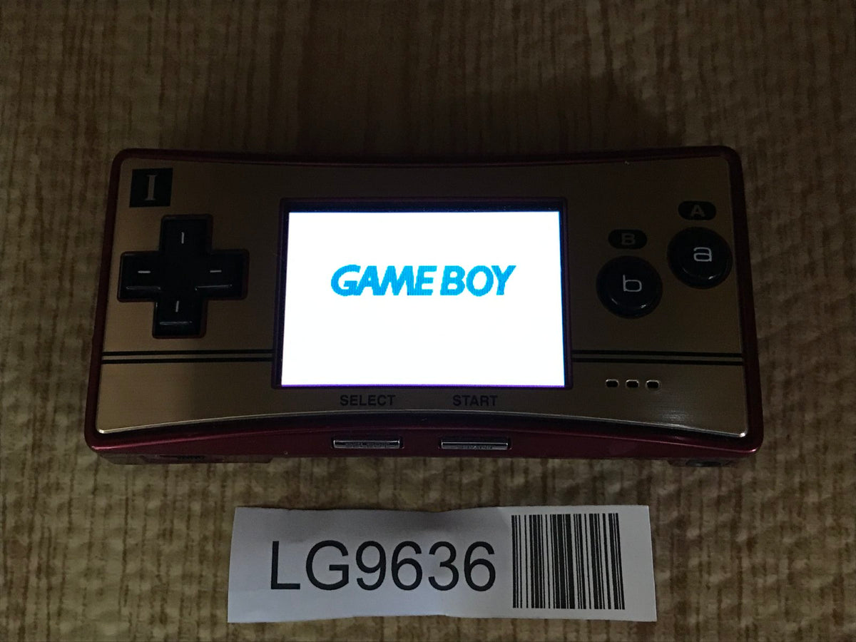 GameBoy Micro Famicom Ver. Console Nintendo Japan - Tested Working