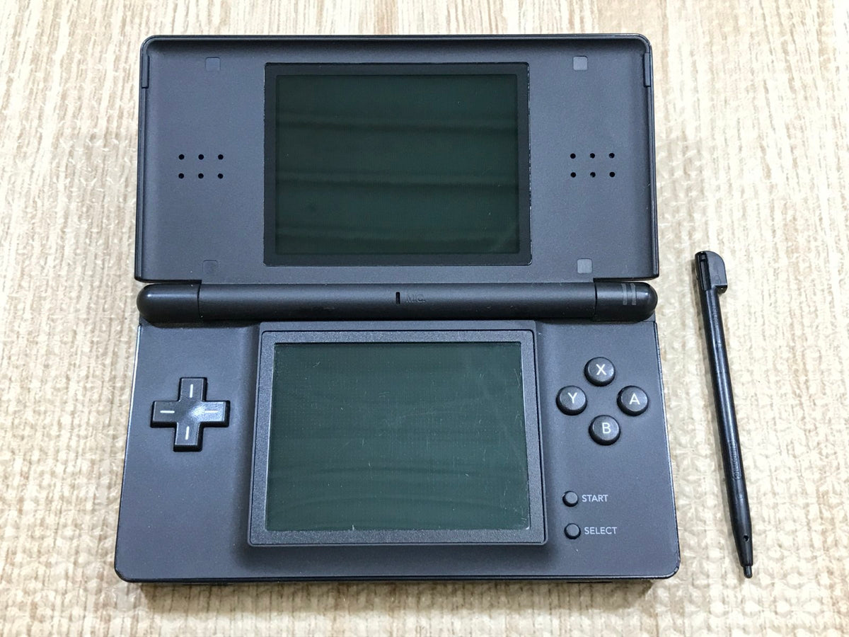 Nintendo DS Lite Jet Black Console Nintendo Japan - With Defects