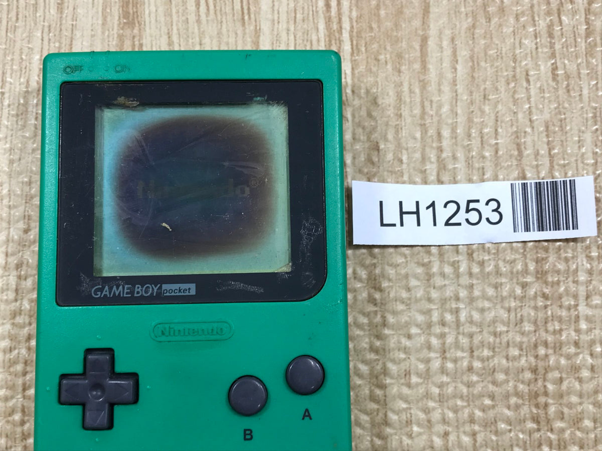 GameBoy Pocket Green Console Nintendo Japan - With Defects LH1253