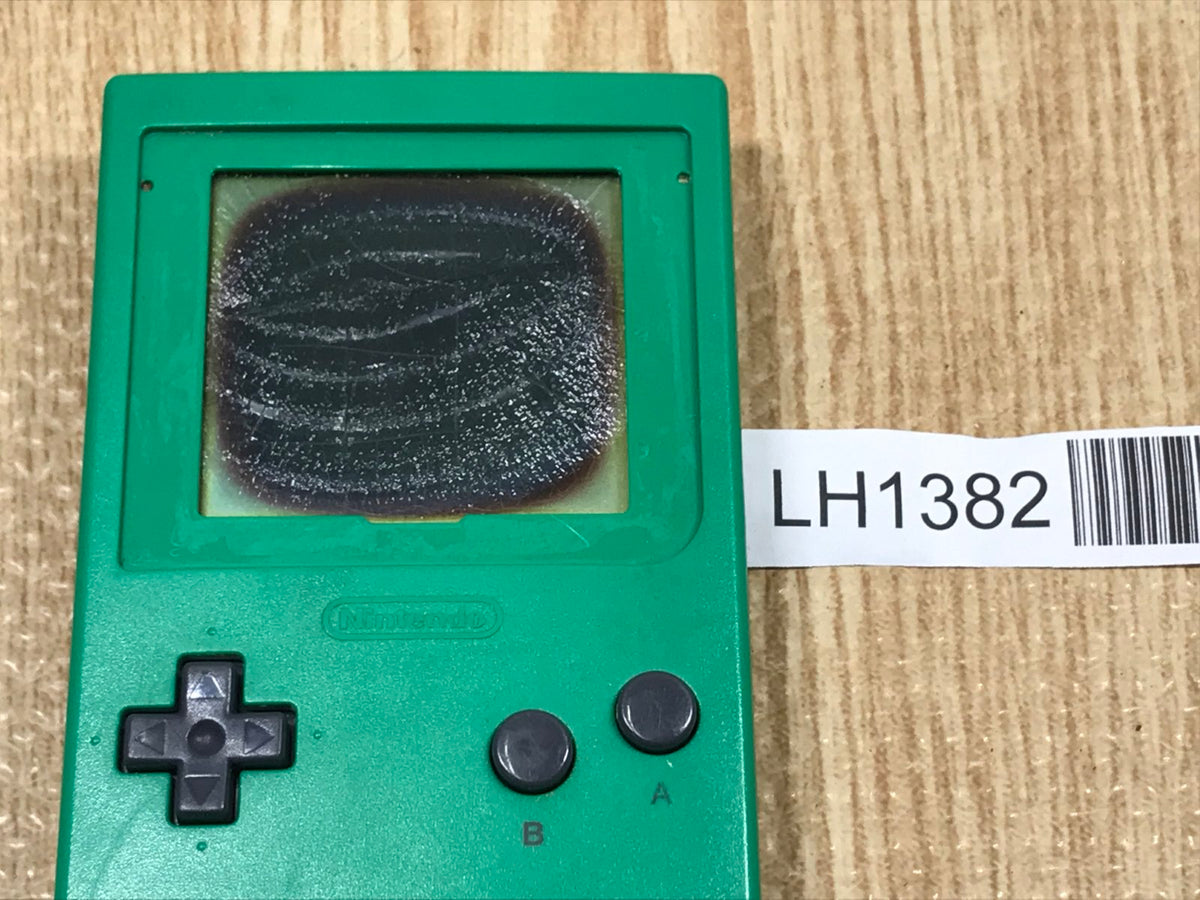 GameBoy Pocket Green Console Nintendo Japan - With Defects LH1382
