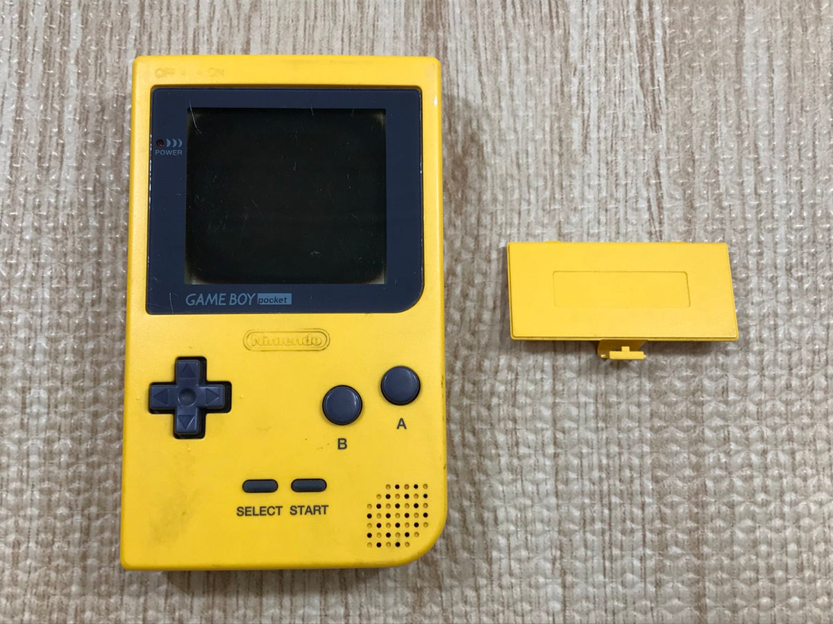 GameBoy Pocket Yellow Console Nintendo Japan - With Defects LH1692