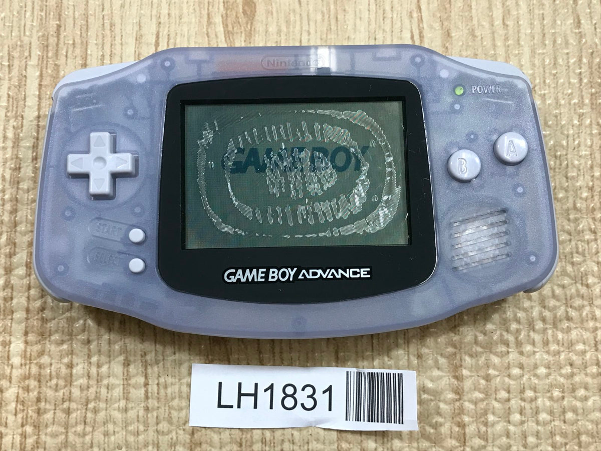 GameBoy Advance Milky Blue Console Nintendo Japan - With Defects