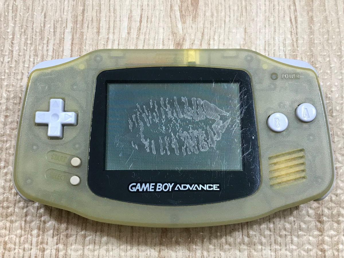 GameBoy Advance Milky Blue Console Nintendo Japan - With Defects