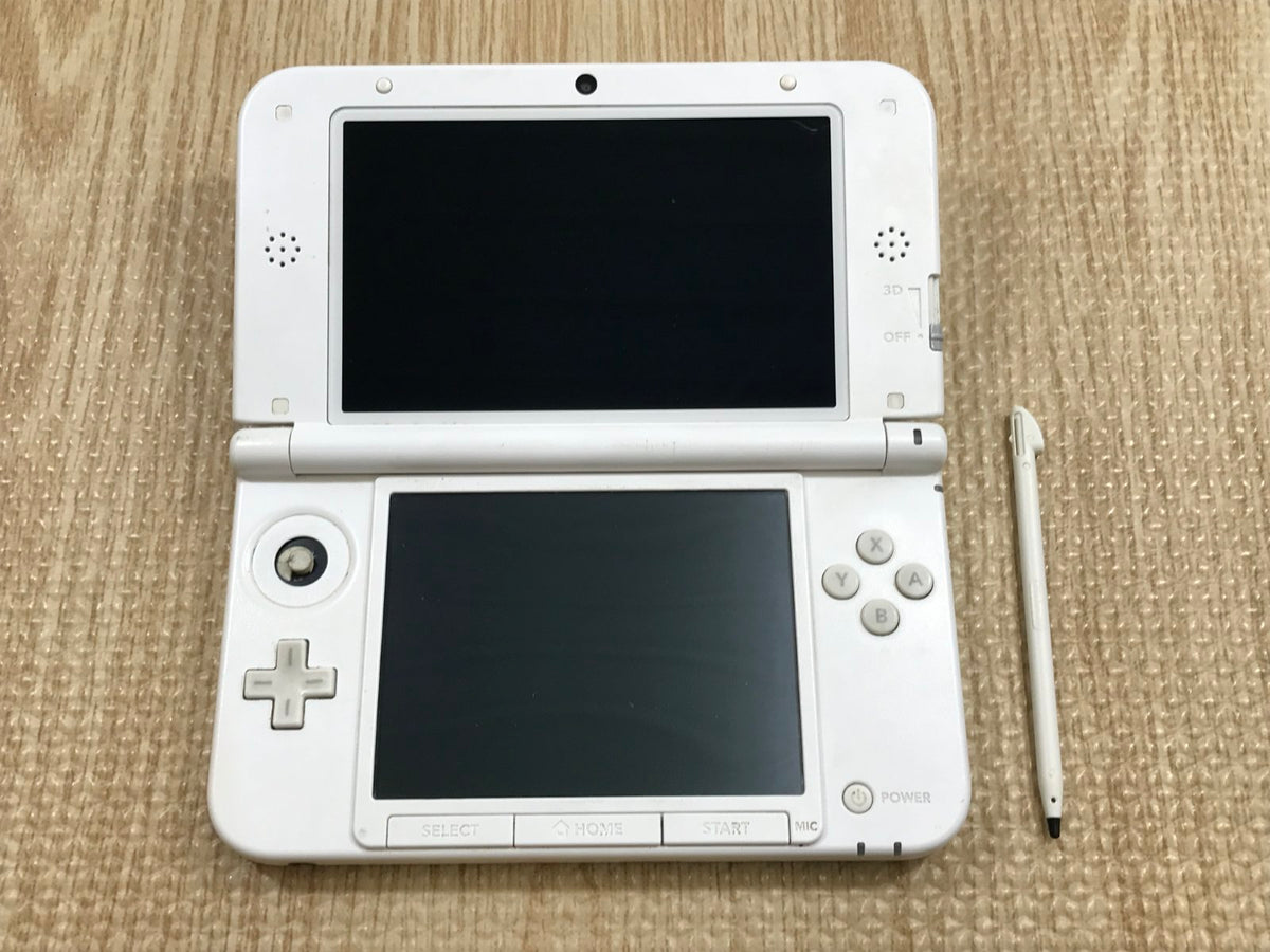 Nintendo 3DS LL XL 3DS Mint White Console Nintendo Japan - With
