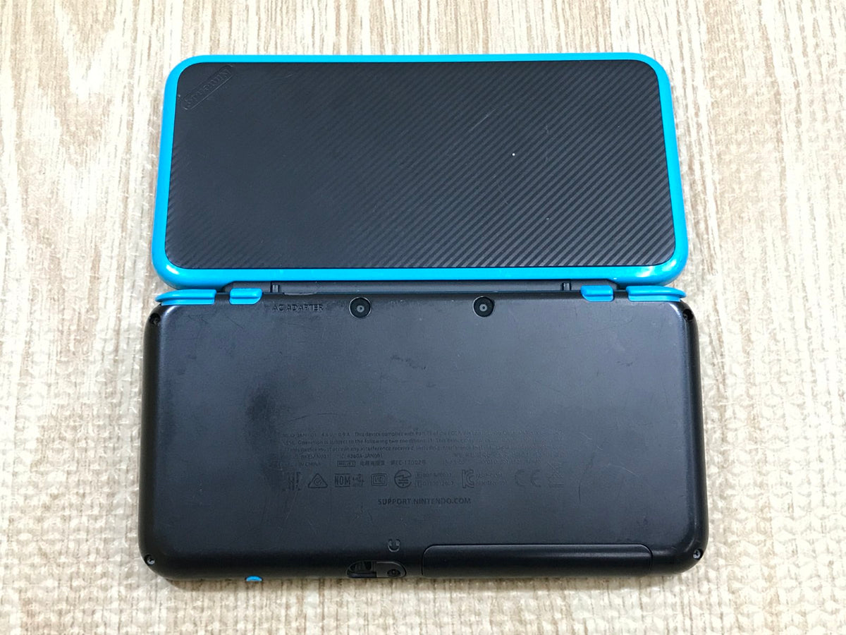 Nintendo 2DS LL XL BLACK TURQUOISE Console Nintendo Japan - With