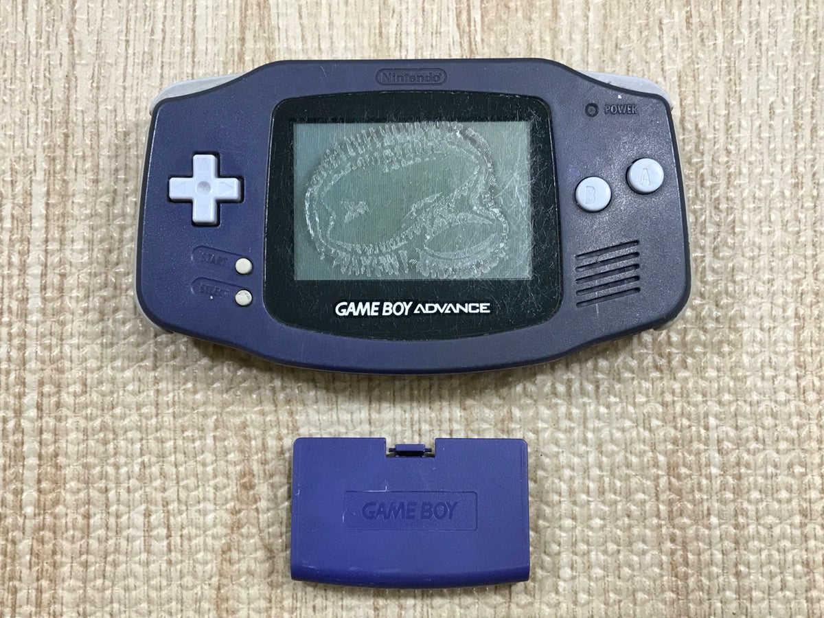 GameBoy Advance Violet Console Nintendo Japan - With Defects