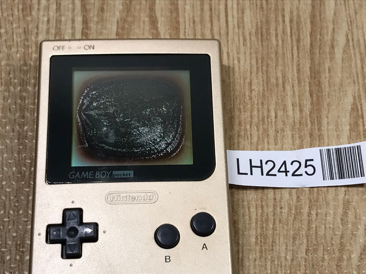 GameBoy Pocket Gold Console Nintendo Japan - With Defects LH2425