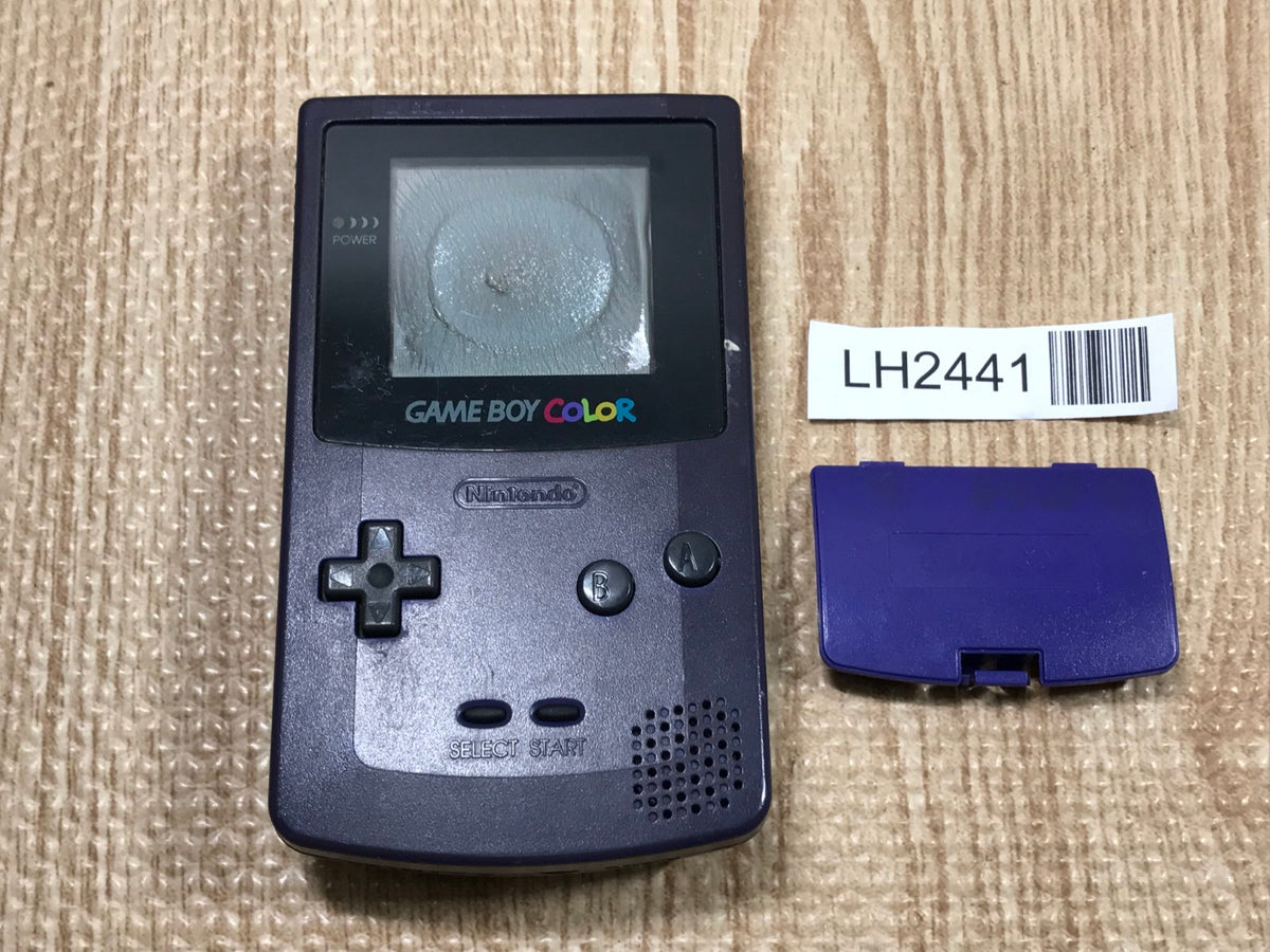 GameBoy Color Purple Console Nintendo Japan - Not Working LH2441