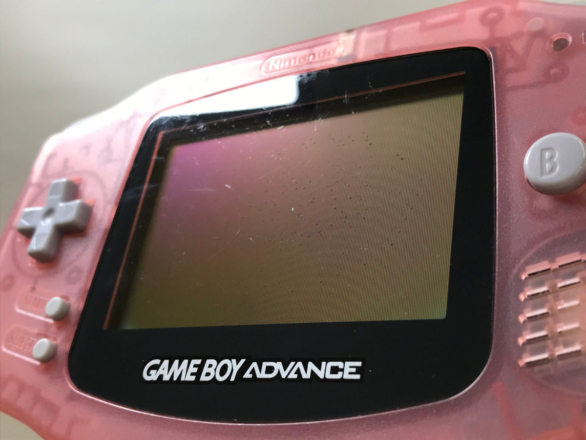 GameBoy Advance Milky Pink Console Nintendo Japan - With Defects