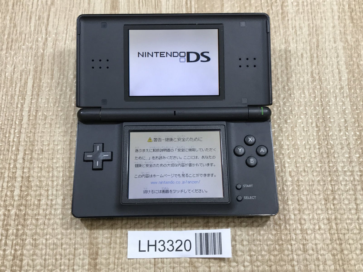 Nintendo DS Lite Jet Black Console Nintendo Japan - With Defects