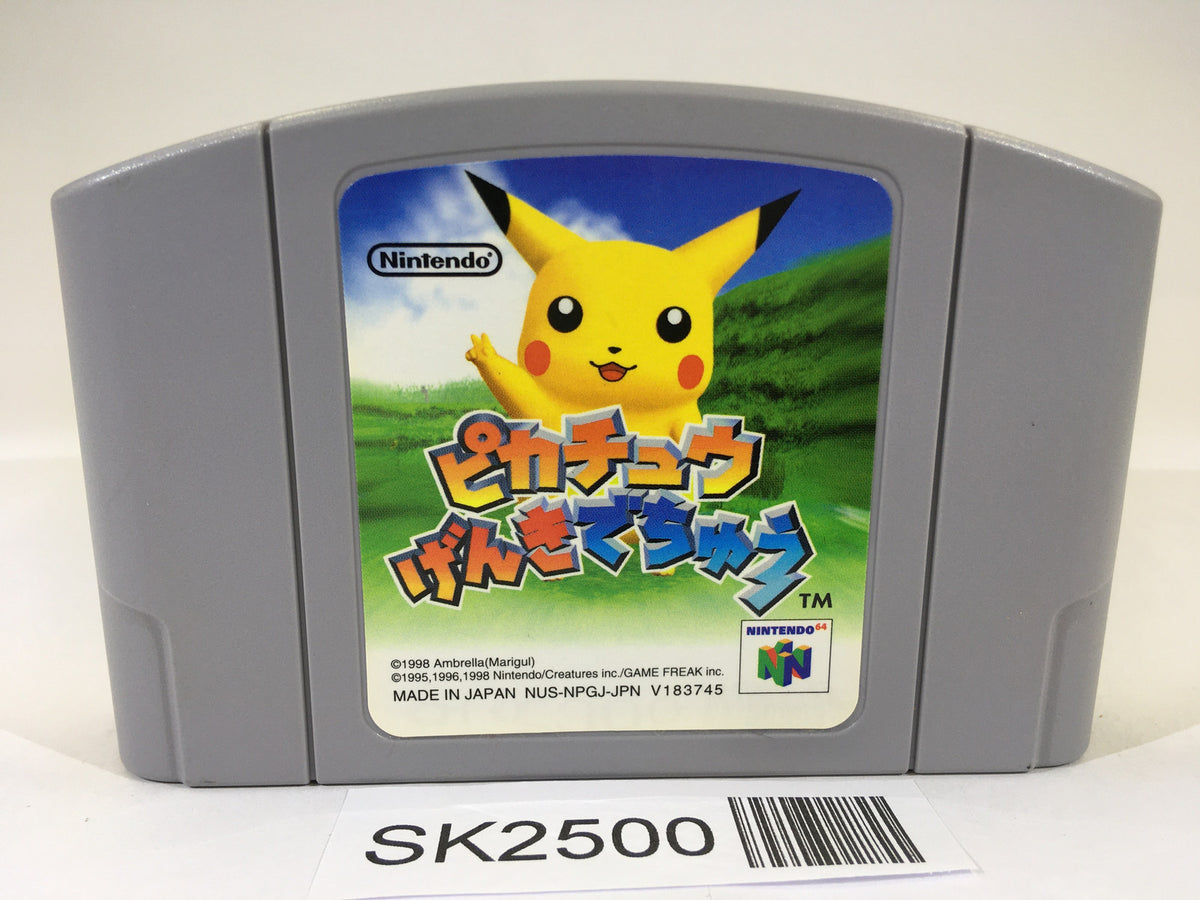 SK2500 Hey You, Pikachu! Pokemon Nintendo 64 N64 Japan – J4U.co.jp