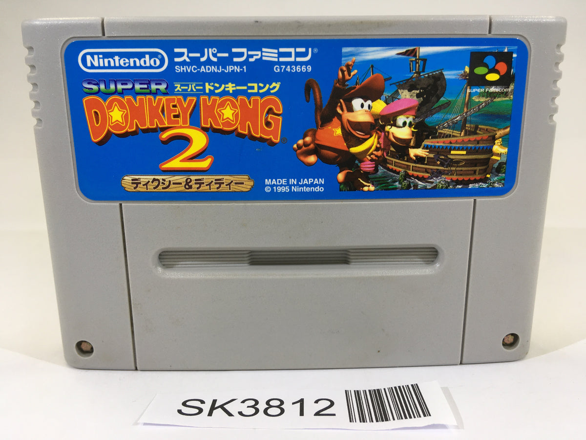 SK3812 Super Donkey Kong Country 2 SNES Super Famicom Japan – J4U