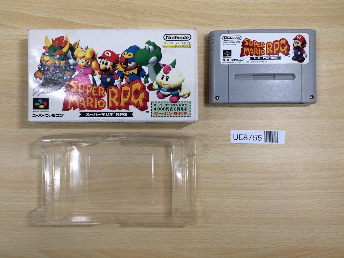 UE8755 Super Mario RPG Legend of the Seven Stars BOXED SNES Super