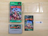 UE8761 Super Donkey Kong Country BOXED SNES Super Famicom Japan