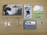 UE8771 Final Fantasy VI 6 BOXED SNES Super Famicom Japan