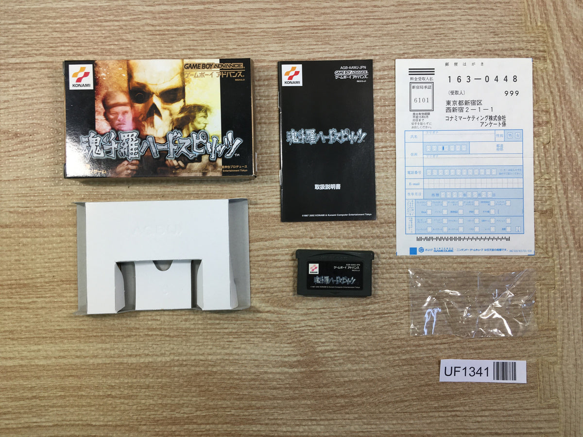 UF1341 Contra Hard Spirits BOXED GameBoy Advance Japan – J4U