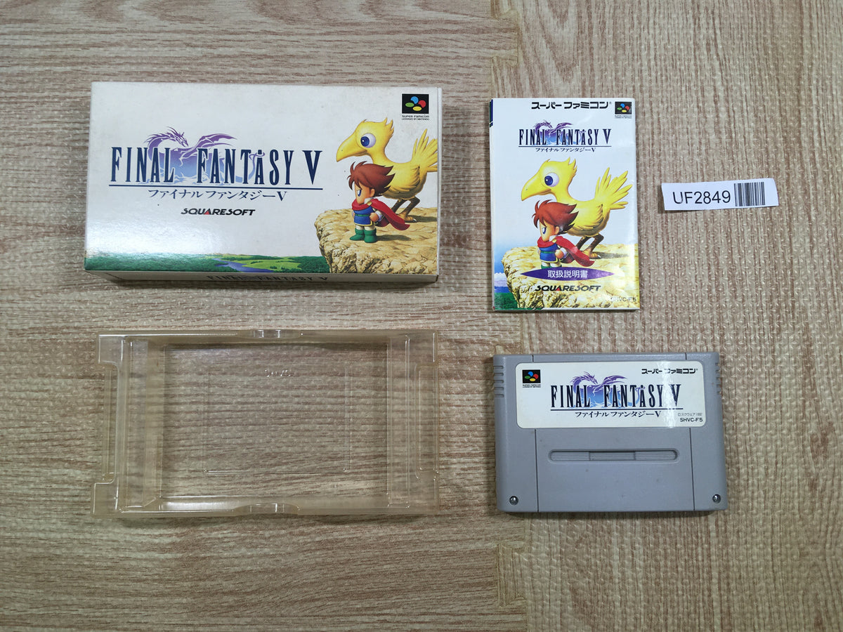 UF2849 Final Fantasy 5 V BOXED SNES Super Famicom Japan – J4U.co.jp
