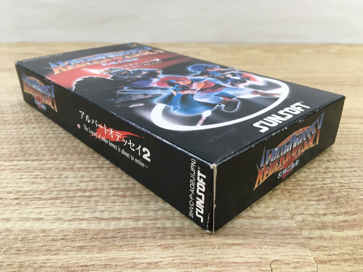 UF2955 Albert Odyssey 2 Jashin no Taidou BOXED SNES Super Famicom