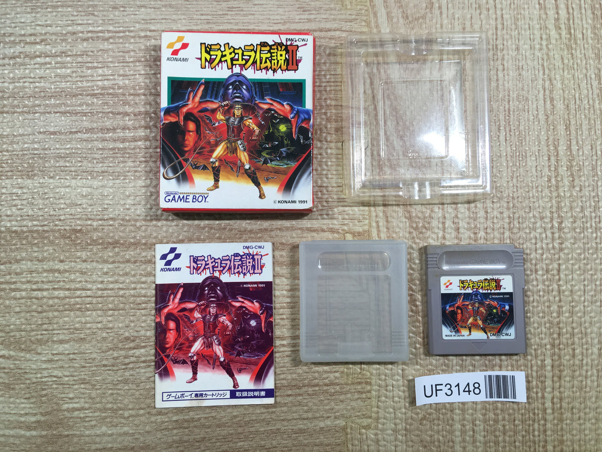 UF3148 Castlevania II 2 Belmont's Revenge BOXED GameBoy Game Boy