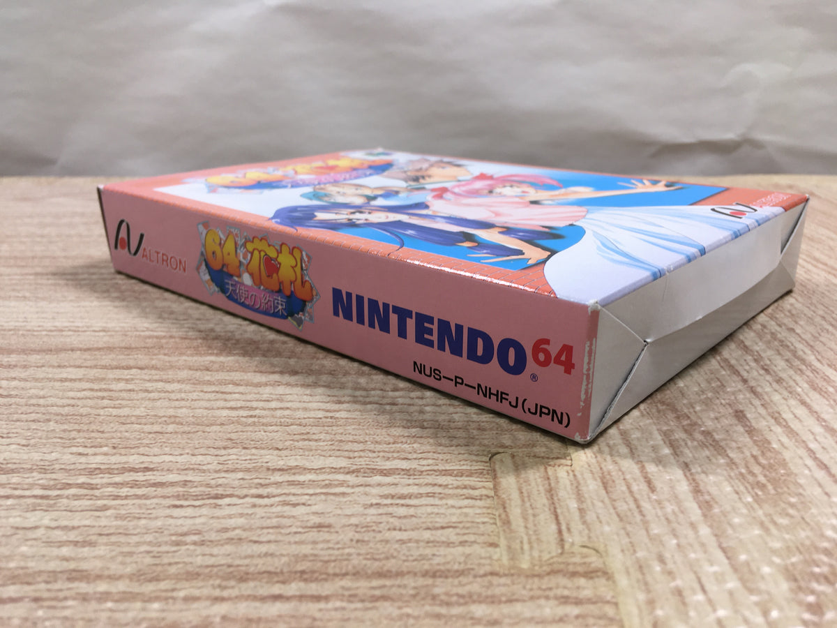 64 Hanafuda Tenshi no Yakusoku BOXED N64 Nintendo 64 Japan