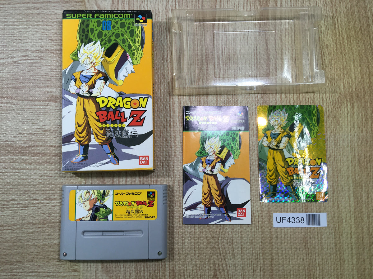 Dragon Ball Z Super Butouden Boxed Super Famicom SNES Japan