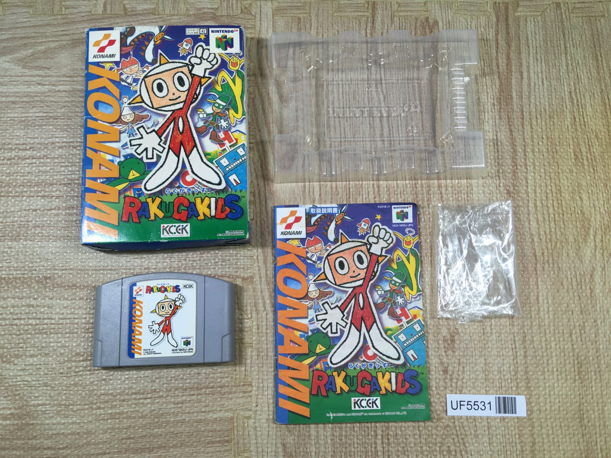 Rakuga Kids Boxed Nintendo N64 Japan - UF5531 – J4U.co.jp