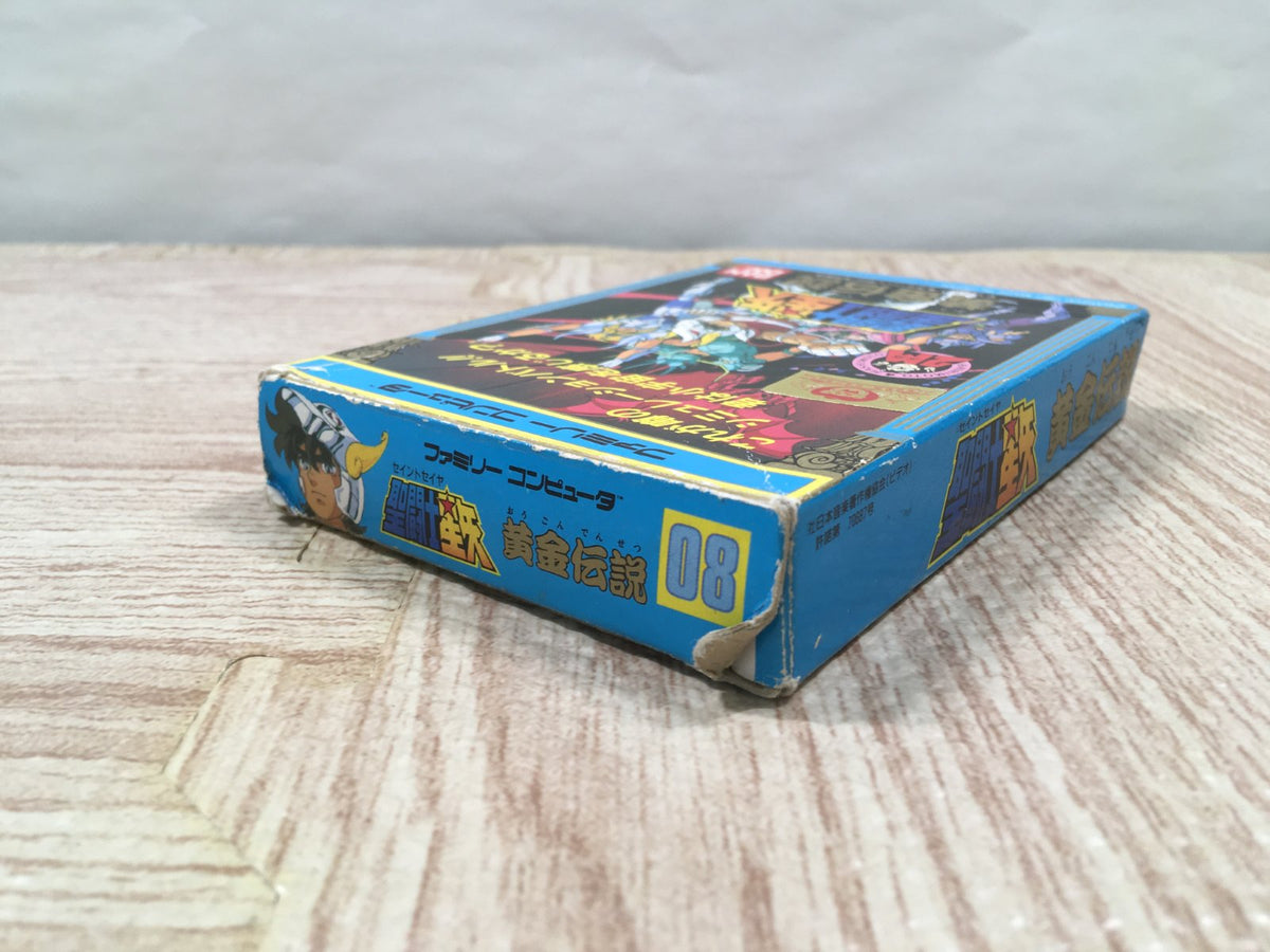 Saint Seiya Ougon Densetsu Boxed Nintendo Famicom NES Japan