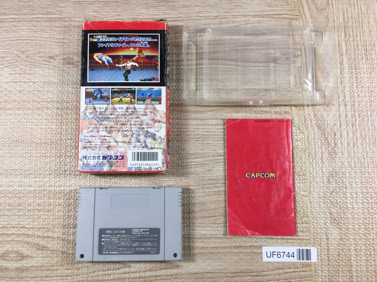 Final Fight Boxed Nintendo Super Famicom SNES Japan - UF6744 – J4U