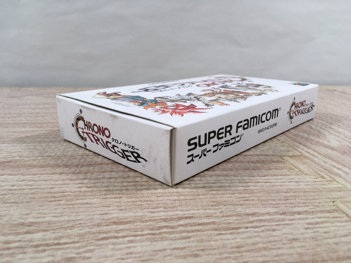 Chrono Trigger Boxed Nintendo Super Famicom SNES Japan - UF6791