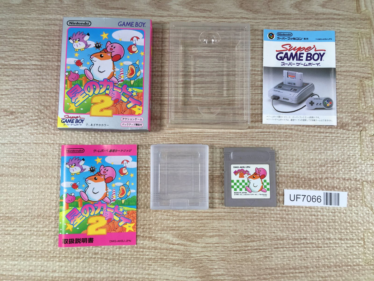 Kirby 2 Kirby's Dream Land Boxed Nintendo GameBoy Japan - UF7066