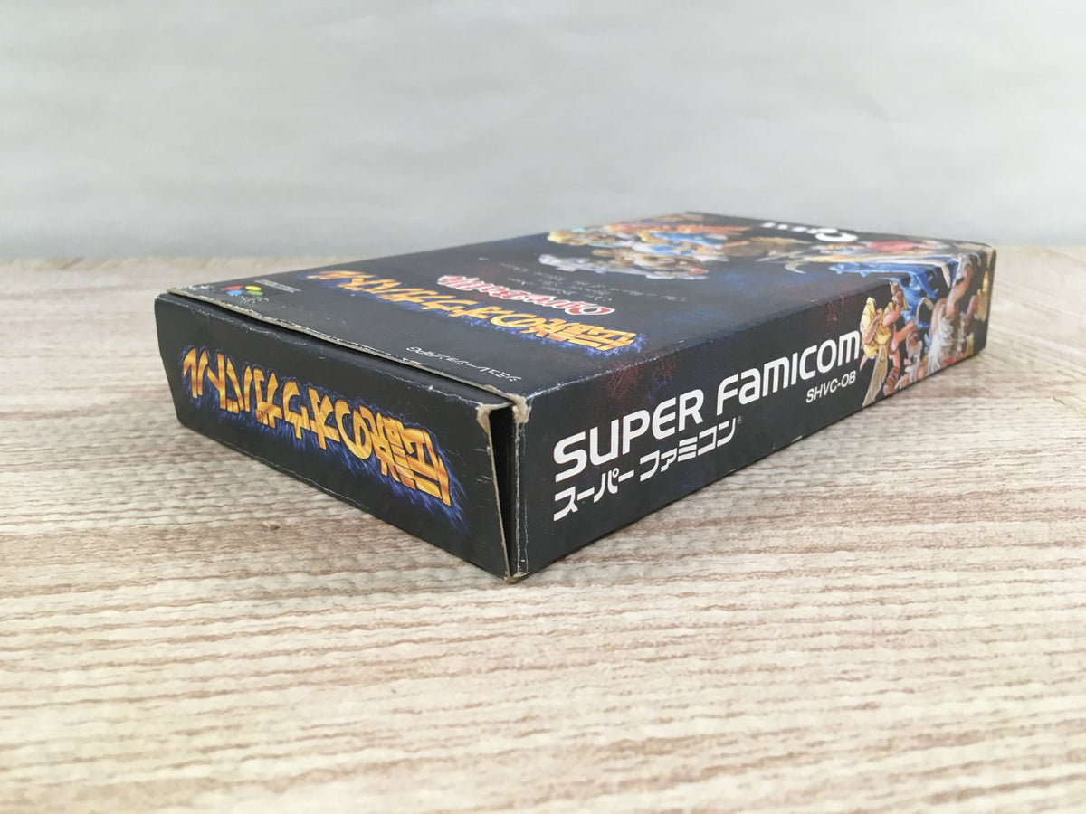 Ogre Battle The March of the Black Queen Boxed Super Famicom SNES