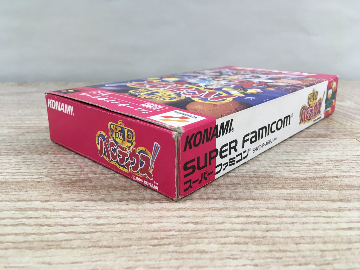 【ganguroko】新品 Gokujou Parodius Fantastic Journey Boxed Super Famicom SNES Japan