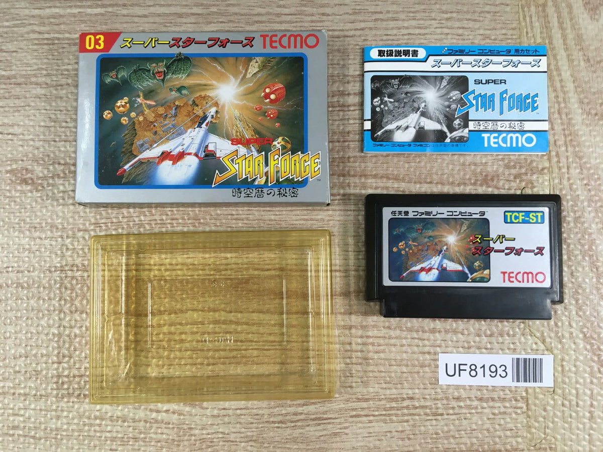Super Star Force Boxed Nintendo Famicom NES Japan - UF8193 – J4U.co.jp