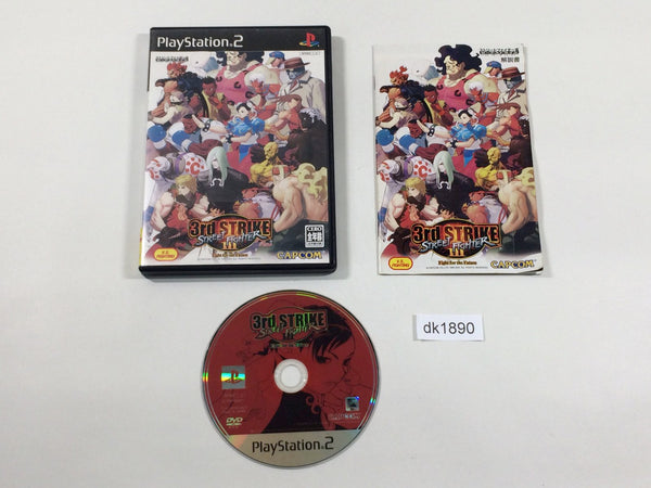 dk1890 Street Fighter 3 3rd Strike PS2 Japan