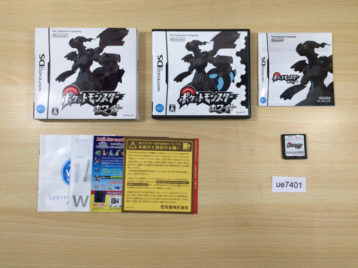 ue7401 Pokemon White BOXED Nintendo DS Japan – J4U.co.jp