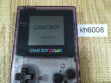 KH6008 With Defects - GameBoy Color Clear Purple Game Boy Console Japan