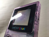 KH6008 With Defects - GameBoy Color Clear Purple Game Boy Console Japan