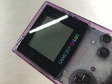 KH6008 With Defects - GameBoy Color Clear Purple Game Boy Console Japan