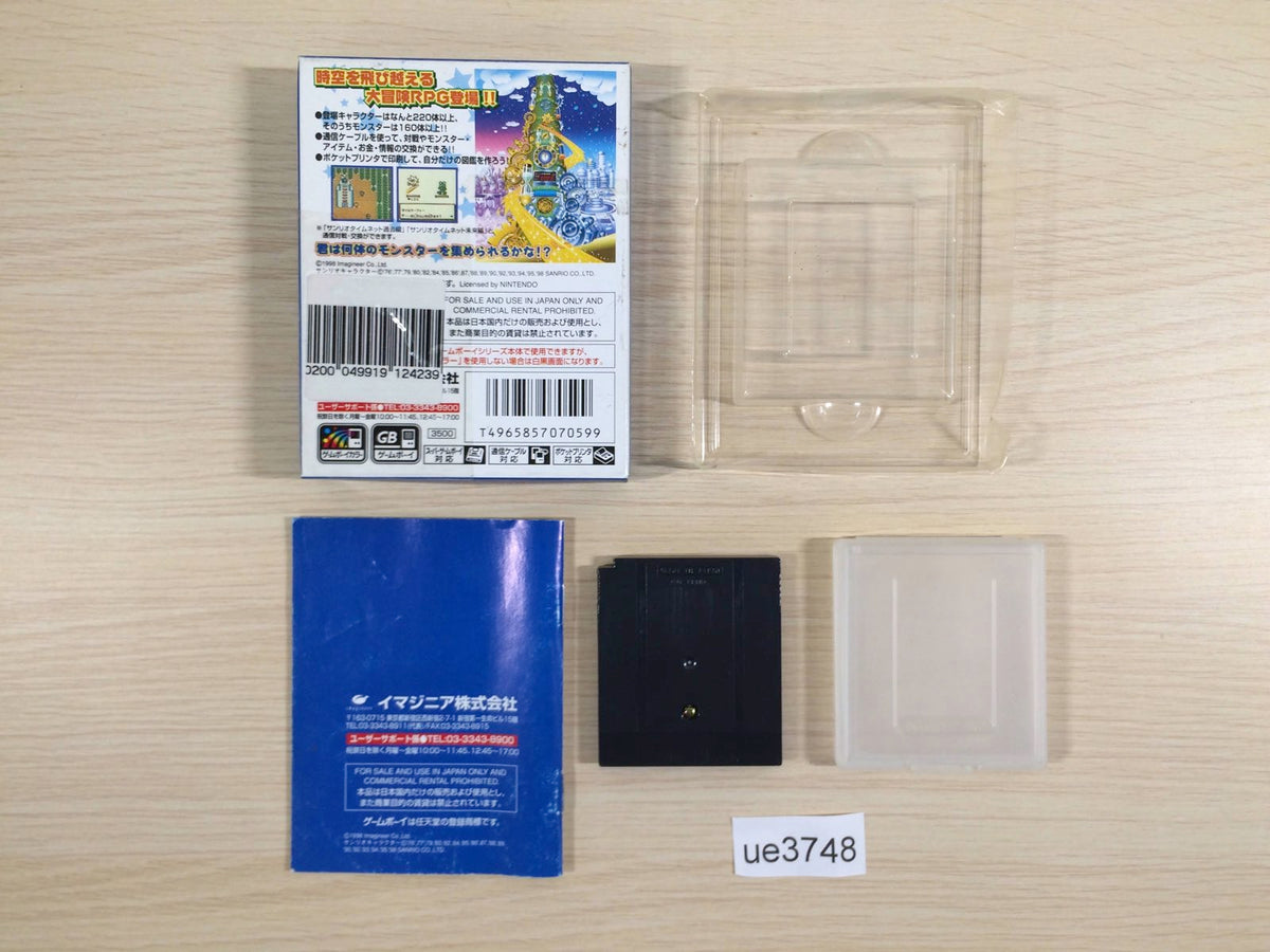 UE3748 Sanrio Time Net Mirai Hen BOXED GameBoy Game Boy