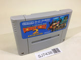 SJ7438 Super Donkey Kong Country 2 SNES Super Famicom Japan
