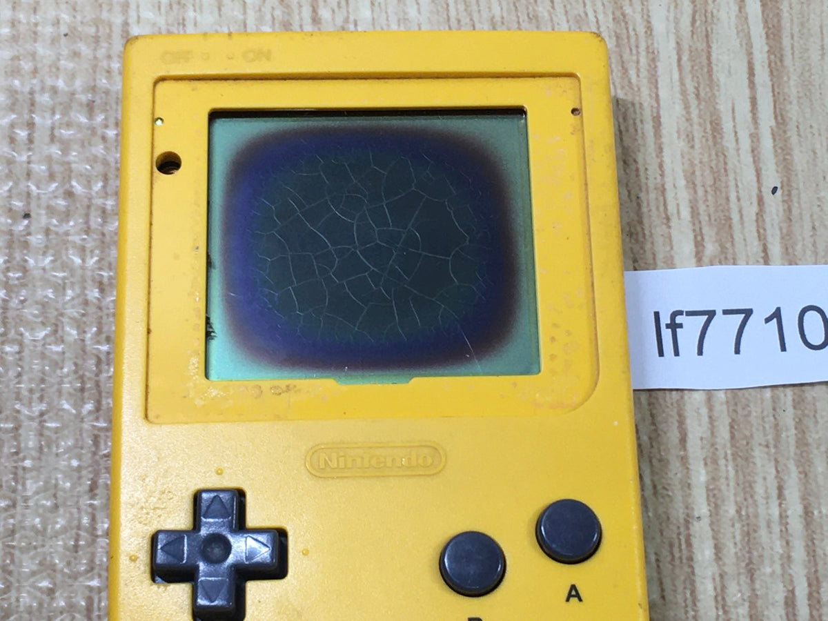 lf7710 Plz Read Item Condi GameBoy Pocket Yellow Game Boy