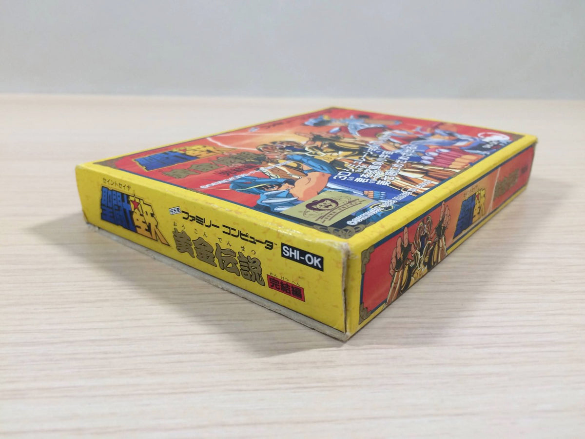 UE4332 Saint Seiya Ougon Densetsu Kanketsu Hen BOXED NES Famicom