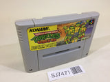 SJ7471 TMNT Turtles Turtles In Time SNES Super Famicom Japan