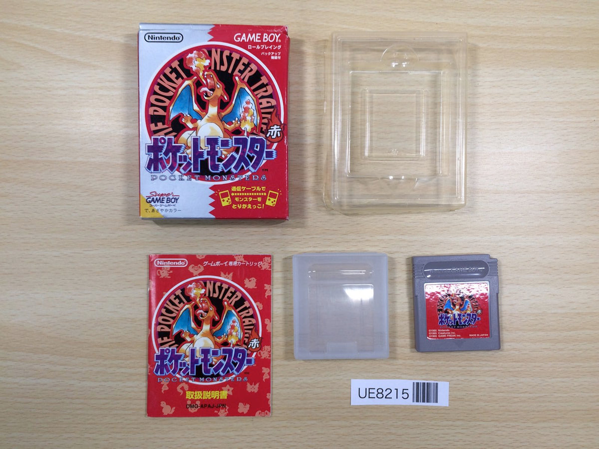 UE8215 Pokemon Red BOXED GameBoy Game Boy Japan – J4U.co.jp