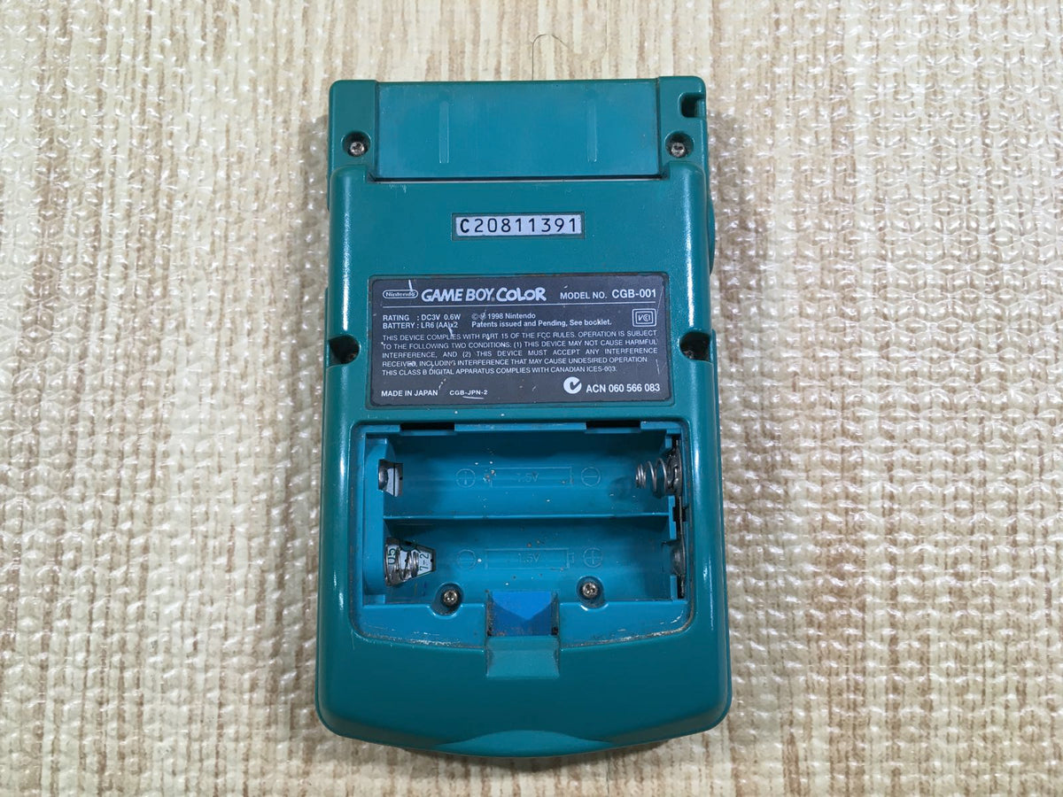 kh6187 Plz Read Item Condi GameBoy Color Blue Game Boy