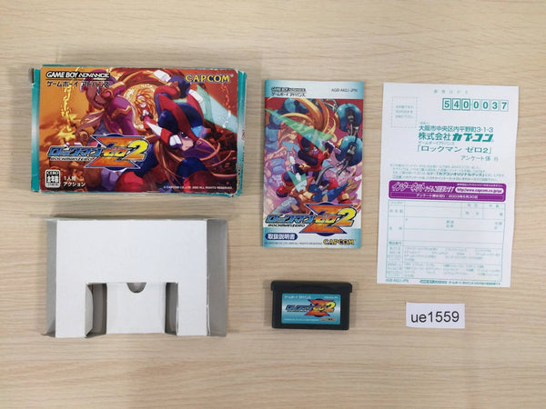 ue1559 Rockman Zero 2 Megaman BOXED GameBoy Advance Japan