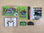 ue1561 Pokemon Leaf Green BOXED GameBoy Advance Japan