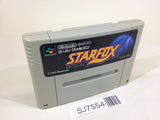 SJ7554 Star Fox SNES Super Famicom Japan