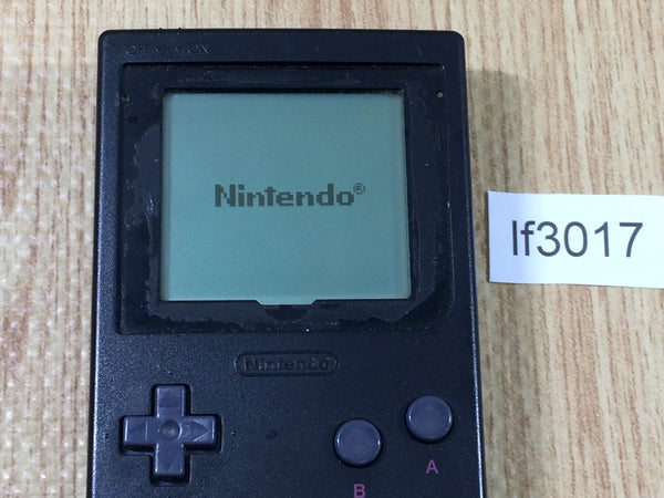 lf3017 Plz Read Item Condi GameBoy Pocket Black Game Boy Console Japan