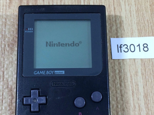 lf3018 Plz Read Item Condi GameBoy Pocket Black Game Boy Console Japan